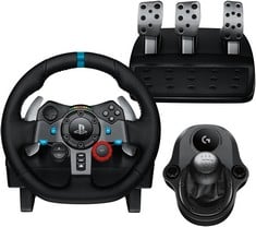 LOGITECH G29 DRIVING RACING WHEEL GAMING ACCESSORY (ORIGINAL RRP - £310.00) IN BLACK. (UNIT ONLY) [JPTC70141]