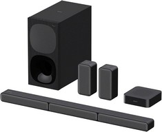 SONY HT-S40R SPEAKERS (ORIGINAL RRP - £300.00) IN BLACK. (UNIT ONLY) [JPTC70162]