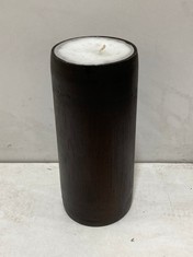 40 X STONE THE CROWS LARGE ANTIQUED BAMBOO CANDLE - HEIGHT 20CM - TOTAL RRP £200