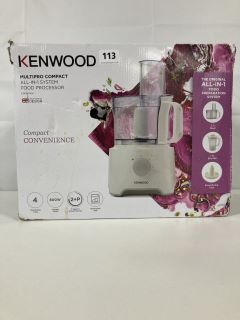 KENWOOD MULTIPRO COMPACT ALL IN ONE SYSTEM FOOD PROCESSOR