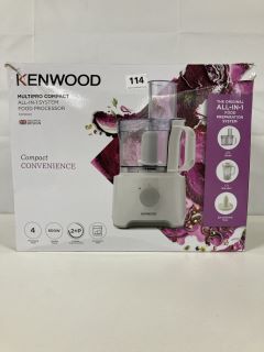 KENWOOD MULTIPRO COMPACT ALL IN ONE SYSTEM FOOD PROCESSOR