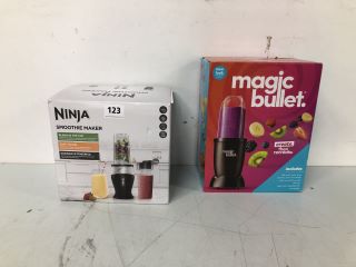 2 X ASSORTED ITEMS TO INC NINJA SMOOTHIE MAKER