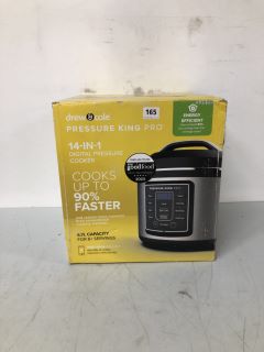 DREW & COLE PRESSURE KING PRO 14 - IN - 1 DIGITAL PRESSURE COOKER