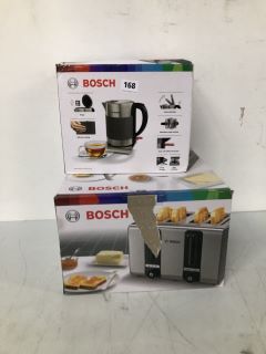 2 X ASSORTED ITEMS TO INC BOSCH 1,7 LITRE KETTLE