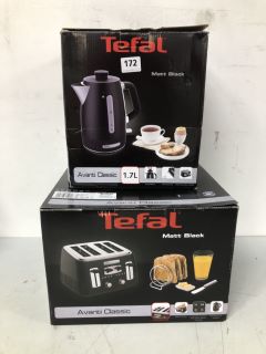 TEFAL AVANTI CLASSIC KETTLE & TOASTER BUNDLE