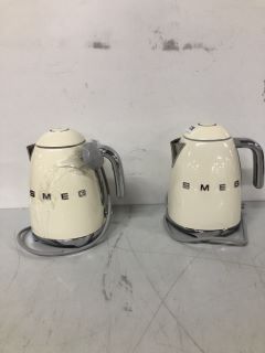 2 X SMEG KETTLES