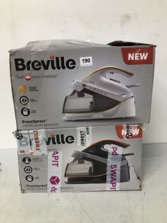 2 X BREVILLE PRESSXPRESS STEAM GENERATOR