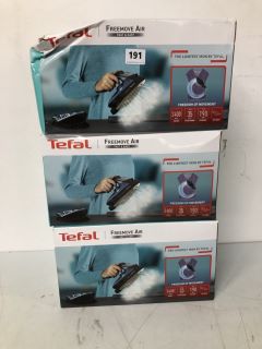 3 X TEFAL FREE MOVE AIR IRONS