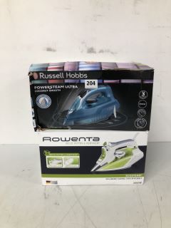 4 X ASSORTED ITEMS TO INC ROWENTA ECO INTELLIGENCE IRON