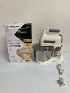 3 X ASSORTED ITEMS TO INC KENWOOD HANDMIX LITE HAND MIXER