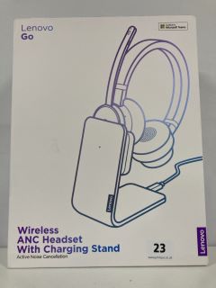 LENOVO GO WIRELESS ANC HEADSET WITH CHARGING STAND - RRP: £155.00