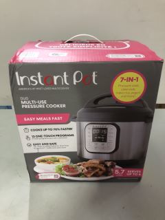 INSTANT POT DUO MULTI - USE PRESSURE COOKER