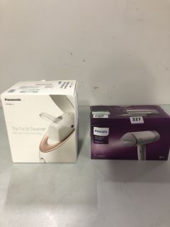 2 X ASSORTED ITEMS TO INC PANASONIC THE FACIAL STEAMER