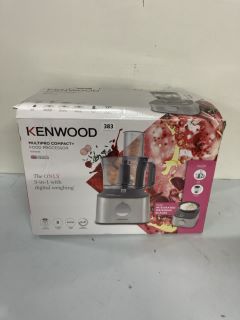 KENWOOD MULTIPRO COMPACT+ FOOD PROCESSOR MODEL:FDM310SS