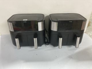 2 X LOGIK AIR FRYERS