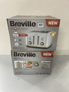 2 X BREVILLE FOUR SLICE TOASTERS