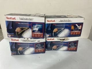 4 X TEFAL IRONS