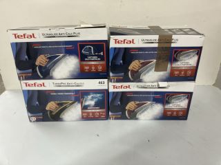 4 X TEFAL IRONS