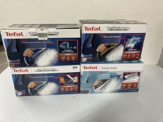 4 X TEFAL IRONS