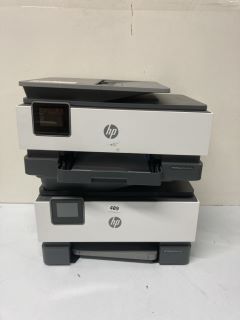 2 X ASSORTED HP OFFICEJET PRINTERS INC 9012E