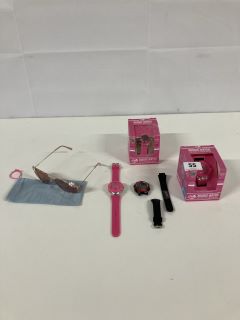 5 X ASSORTED ITEMS INC. WATCH