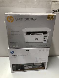 HP LASERJET MFP M140W & HP LASERJET PRO MFP M28W PRINTERS