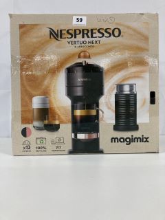 NESPRESSO VERTUO NEXT & AEROCCINO3 MAGIMIX COFFEE MACHINE