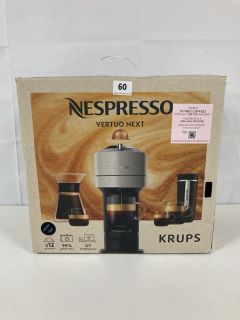 NESPRESSO VERTUO NEXT KRUPS COFFEE MACHINE