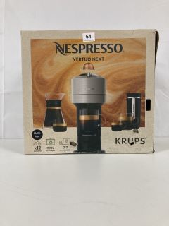 NESPRESSO VERTUO NEXT KRUPS COFFEE MACHINE