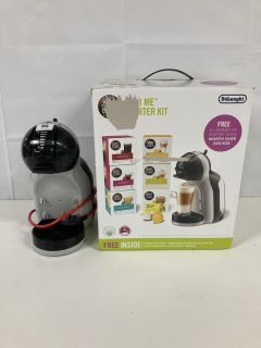 2 X DELONGHI NESCAFE DOLCE GUSTO MINI ME STARTER KIT COFFEE MACHINES