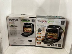 TOWER XPRESS PRO 11L 5-IN-1 AIR FRYER OVEN - BLACK TO INCLUDE TOWER VORTX 11L 5-IN-1 DIGITAL AIR FRYER OVEN - BLACK