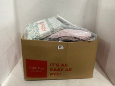 BOX OF ASSORTED JOHN LEWIS HOUSE HOLD ITEMS TO NCLUDEJOHN LEWIS COTTON DUVET COVER SET 135 X 200 CM IN DITSY FLORAL MIST