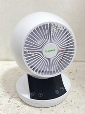 MEACOFAN 360 PERSONAL AIR CIRCULATOR DESK FAN IN WHITE - RRP £55