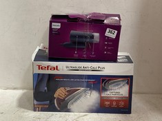 TEFAL ULTRAGLIDE ANTI-CALC PLUS IRON TO INCLUDE PHILIPS FOLDABLE CLOTHES STEAMER