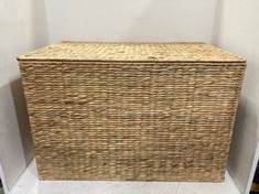 JOHN LEWIS WATER HYACINTH STORAGE TRUNK - XL - NATURAL