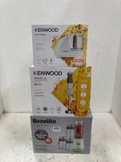 3 X ASSORTED KITCHEN ITEMS TO INCLUDE KENWOOD MINI CHOPPER - WHITE