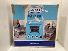 GRACO SIDE-BY-SIDE BEDSIDE BASSINET - NIGHT SKY