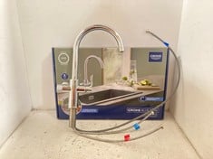 GROHE BLUE PURE SMARTCURVE KITCHEN SINK TAP STARTER KIT - RRP £519