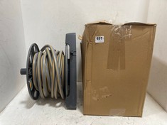 2 X HOZELOCK HOSE REEL - GREY