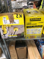 KARCHER K2 HIGH PRESSURE WASHER TO INCLUDE KARCHER T7 PLUS T-RACER SURFACE CLEANER