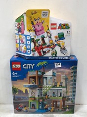 LEGO 60365 CITY APARTMENT BUILDING TO INCLUDE LEGO 71403 SUPER MARIO ADVENTURES WITH PEACH