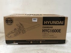 HYUNDAI CHAIN SAW - MODEL NO.: HYC1600E