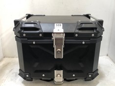 LASIEYO TOP BOX FOR MOTORCYCLE - BLACK