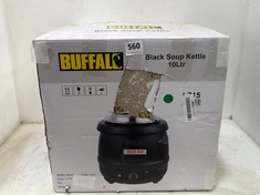 BUFFALO BLACK SOUP KETTLE - 10L - MODEL: L715