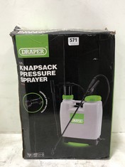 DRAPER 12L KNAPSACK PRESSURE SPRAYER