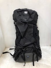 OSPREY KESTREL 48 BACKPACK - BLACK - L/XL - RRP £136