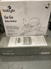 BABYLO GO GO BABY WALKER TO INCLUDE RED KITE SLEEPTIGHT TRAVEL COT