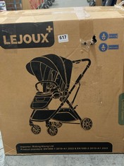 LEJOUX BABY STROLLER IN GREEN - RRP £170