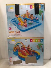 2 X INTEX INFLATABLE POOL PLAY CENTER