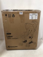 MAXI-COSI LARA2 ULTRA-COMPACT STROLLER - ESSENTIAL GRAPHITE - RRP £190